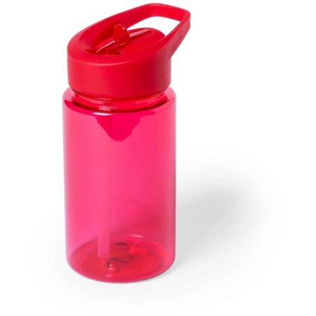 Czerwona butelka na wodę z tritanu 440 ml