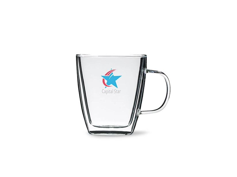 Kubek szklany 250 ml, bezbarwny