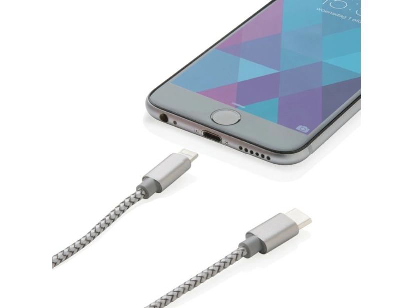 Pleciony Kabel do ładowania 3 w 1