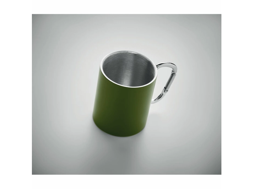 Dwuścienny kubek z metalu 300ml