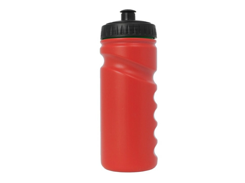 Cerwona butelka sportowa 500 ml