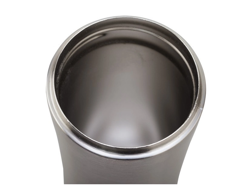 Kubek izotermiczny Telescope 430 ml, czarny/srebrny 