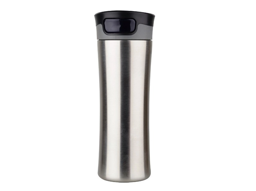 Kubek izotermiczny Telescope 430 ml, czarny/srebrny 