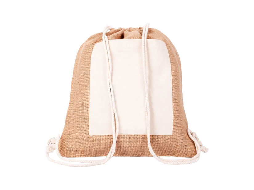 Plecak jutowy Eco-Pure, brązowy