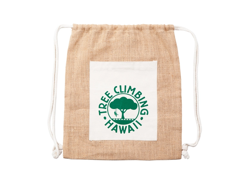 Plecak jutowy Eco-Pure, brązowy