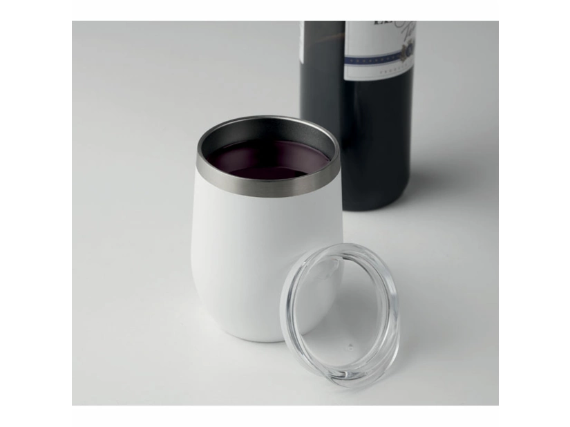 Metalowy kubek bez ucha