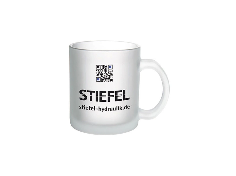 Kubek szroniony z nadrukiem, 300 ml