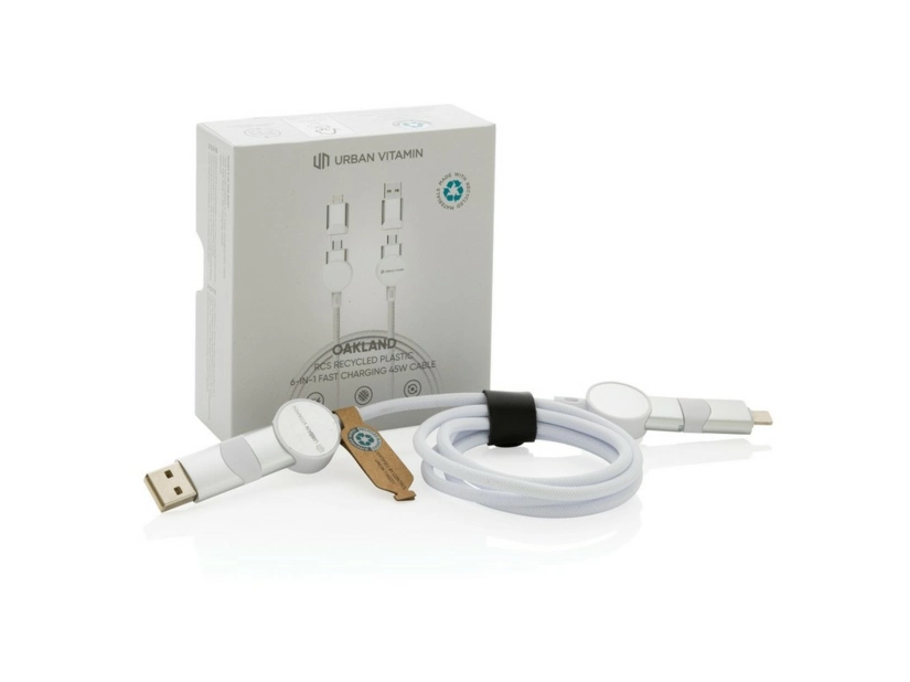 Kabel do ładowania 6 w 1 45W Urban Vitamin Oakland