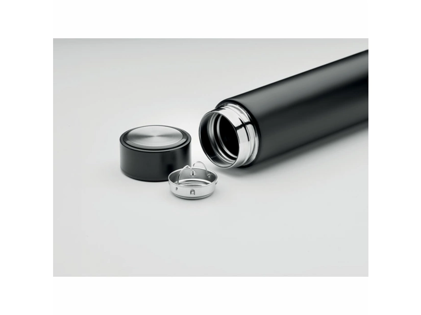 Termo Butelka 450 ml Pole cork, czarny kolor