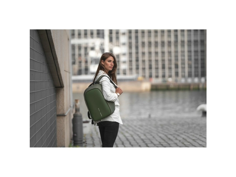 Plecak antykradzieżowy Bobby Hero Small, zielony