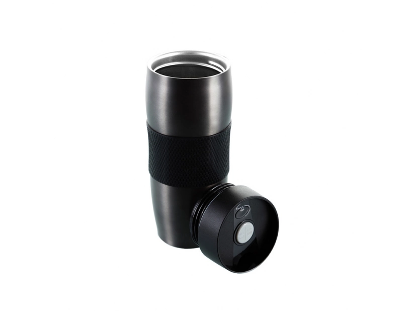 Kubek termiczny 350 ml, klasa termiczna: 3 +leakproof, szary