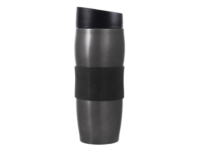 Kubek termiczny 350 ml, klasa termiczna: 3 +leakproof, szary