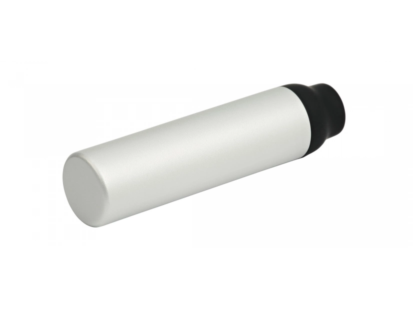 Nowoczesny POWER BANK z dużym metalowym karabińczykiem - czarny 