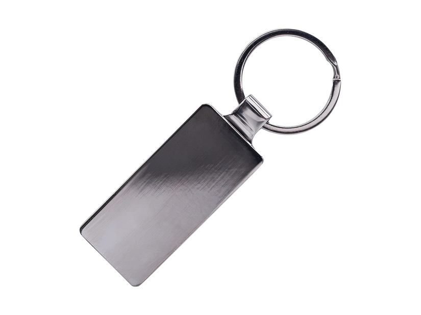 Brelok metalowy Biloxi, brązowy