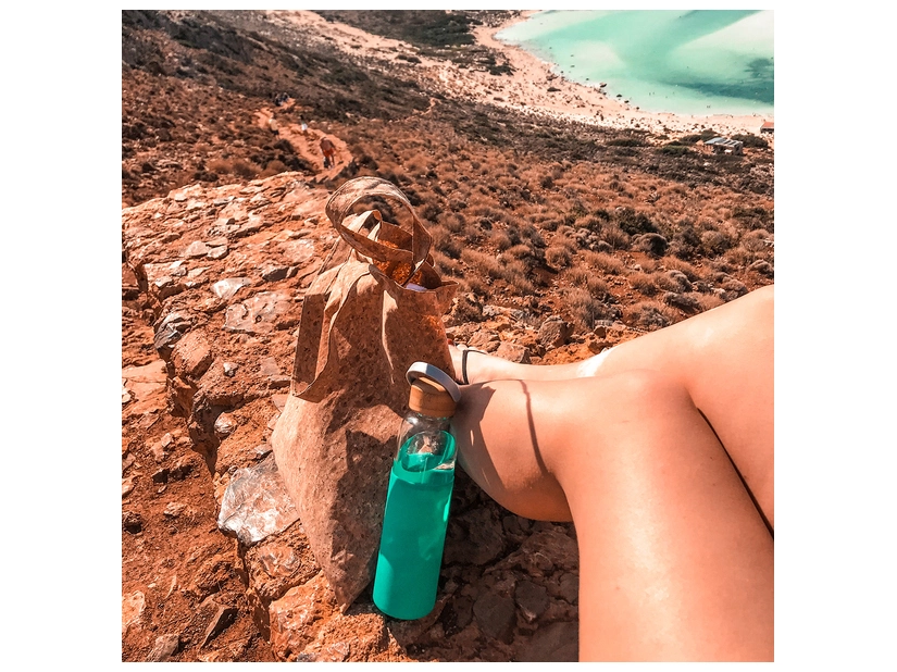 Korkowa torba na zakupy Almada, beżowy