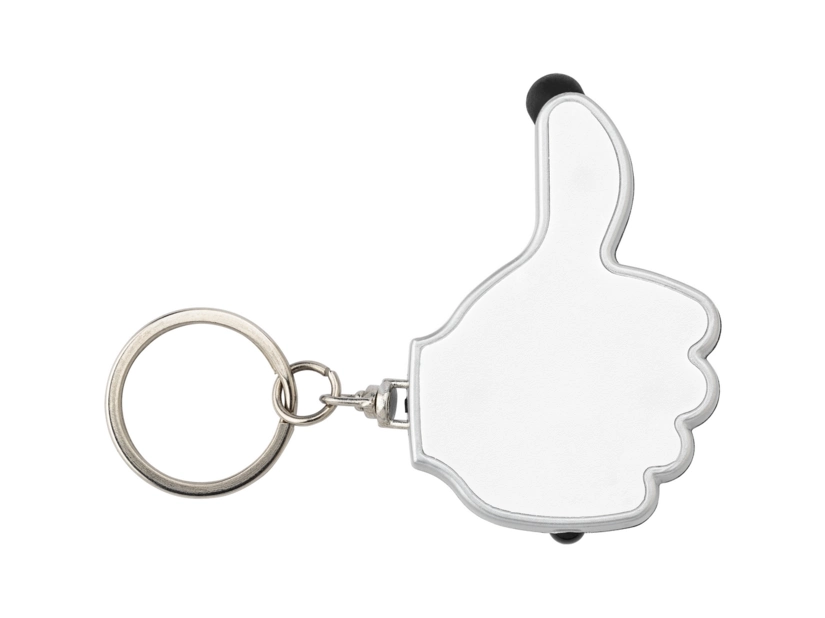 Brelok do kluczy kciuk, LED, touch pen