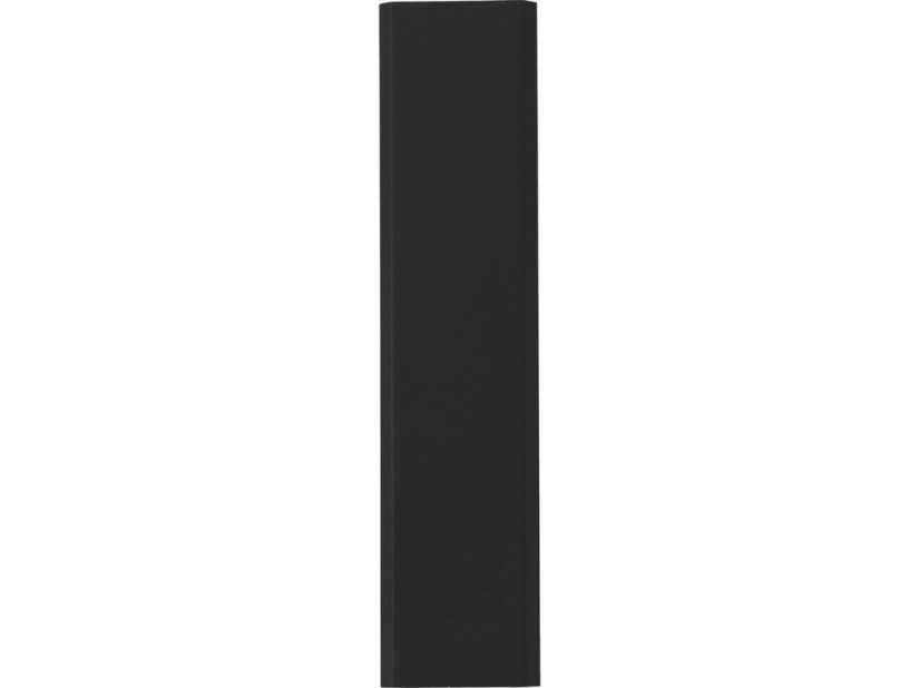 Powerbank czarny 2600 mAh z grawerem logo – aluminium