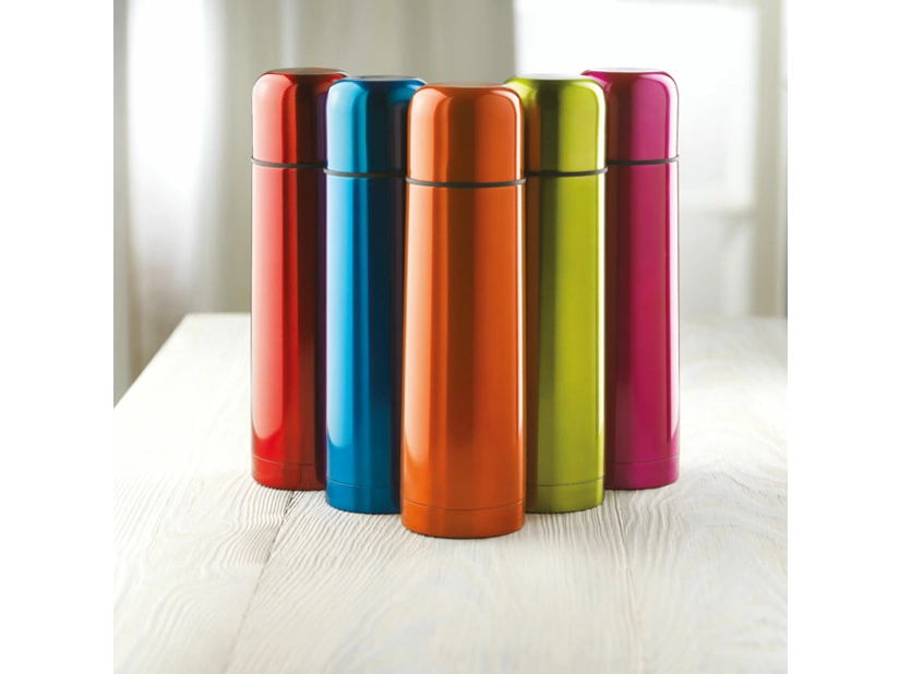 Termos 500ml Chan z grawerem, pomarańczowy kolor