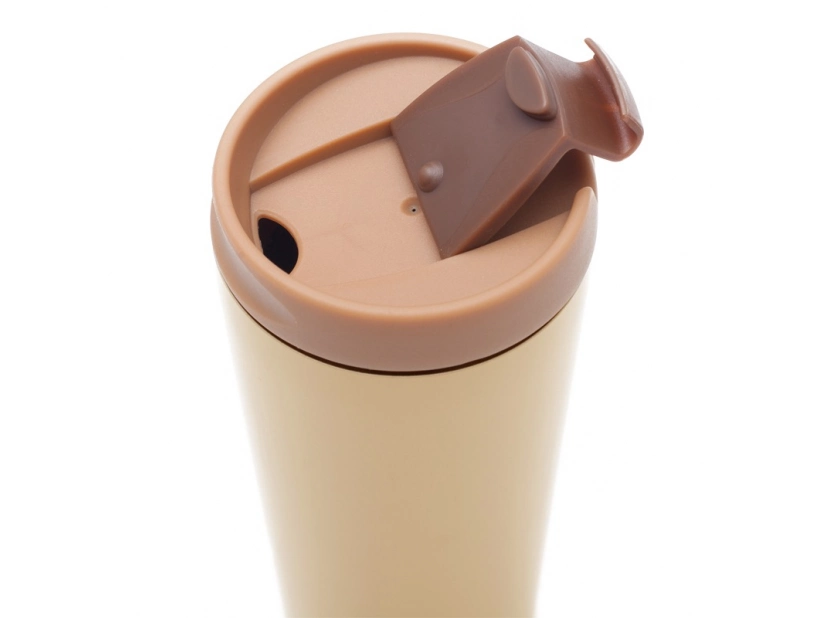 Kubek izotermiczny Salla 450 ml, beżowy 