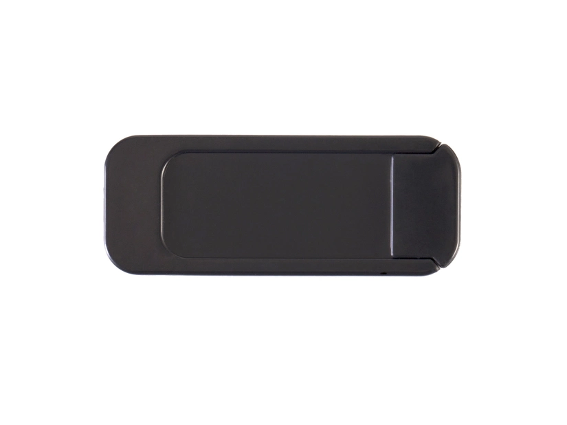 Osłona na kamerę z nadrukiem logo Webcam Spyless, czarny 
