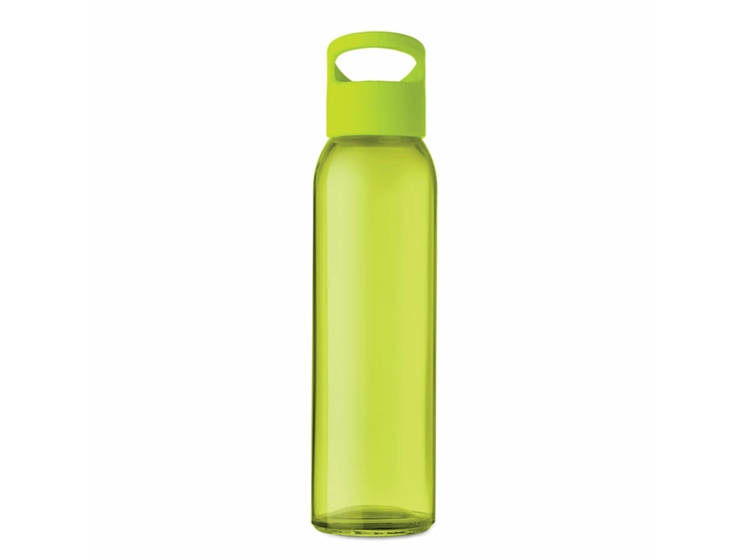 Butelka 500ml Praga, Limonkowa z Logo | Gadżet Reklamowy