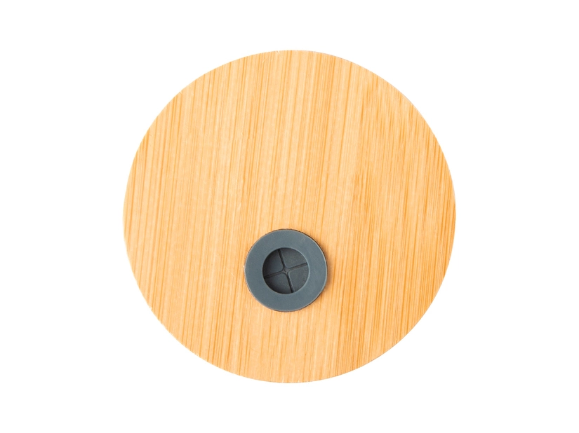 Szklanka z bambusową pokrywką 450 ml, granatowy