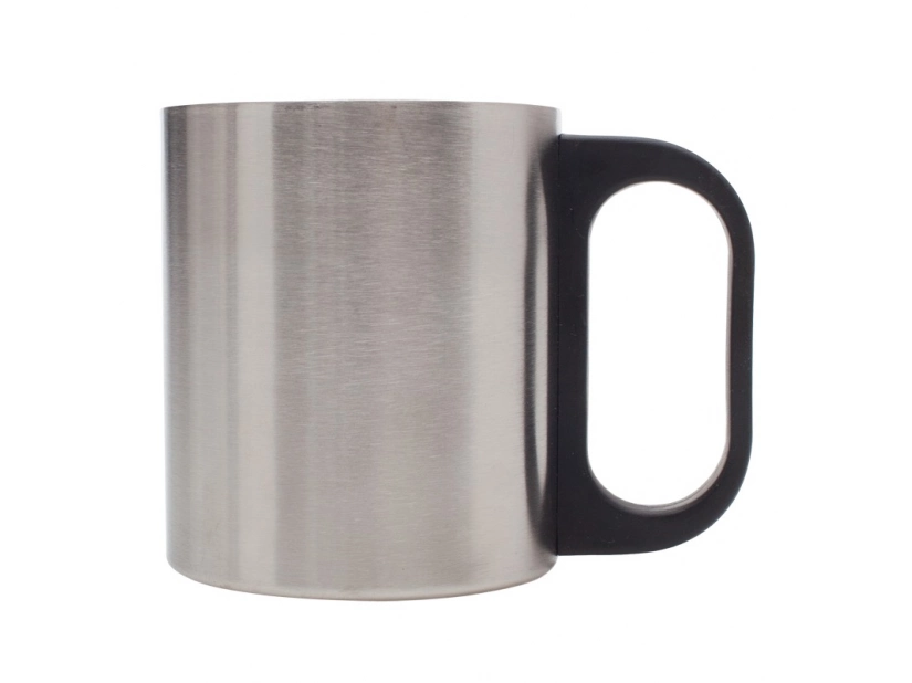 Termos Picnic Mate 480 ml z 2 kubkami, czarny/srebrny 