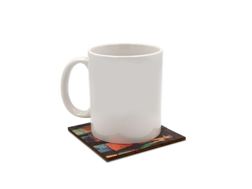 Podkładka pod kubek puzzle z nadrukiem