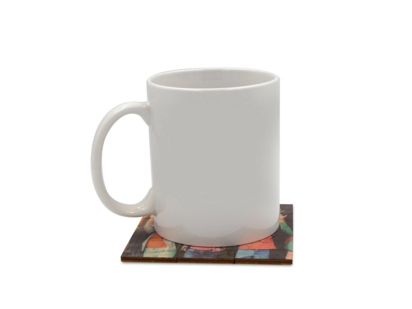 Podkładka pod kubek puzzle z nadrukiem