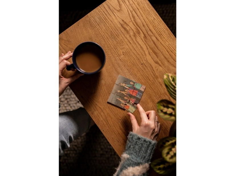 Podkładka pod kubek puzzle z nadrukiem