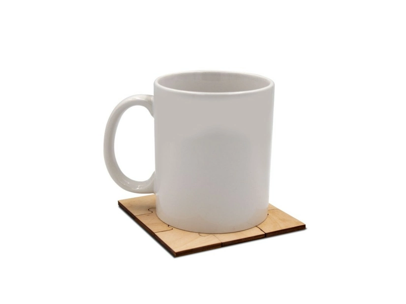 Podkładka pod kubek puzzle z nadrukiem