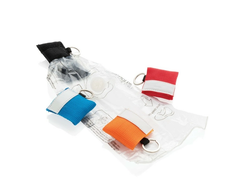 Brelok do kluczy z maską do resuscytacji