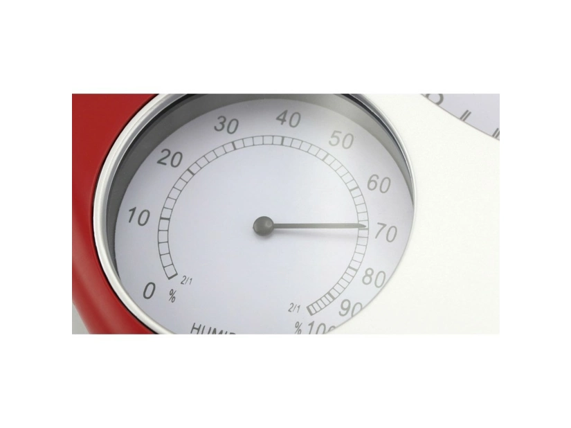 Zegar ścienny, termometr, wskaźnik wilgotności