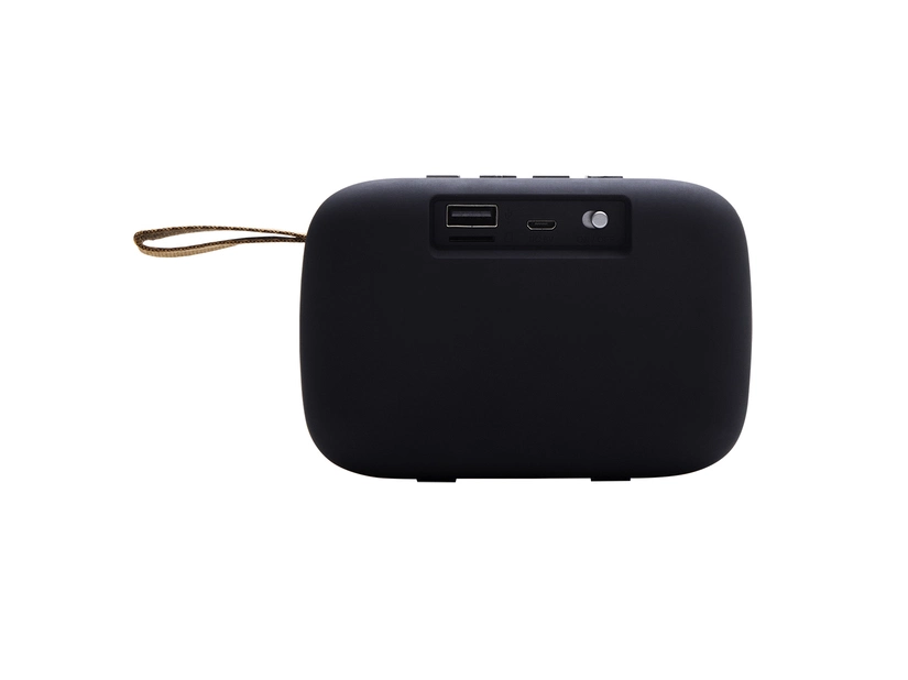 Reklamowy głośnik Plunge z radiem FM, niebieski 