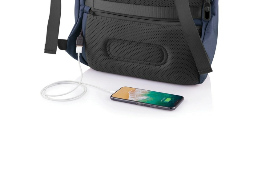 Plecak antykradzieżowy Bobby Soft, granatowy