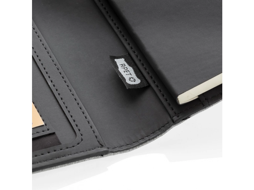 Teczka A5 z power bankiem bezprzewodowym 5000 mAh, ładowarka bezprzewodowa 5W