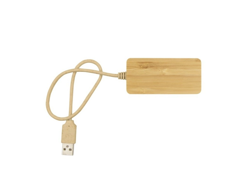Bambusowy USB HUB i USB typu C B'RIGHT | Kenzie