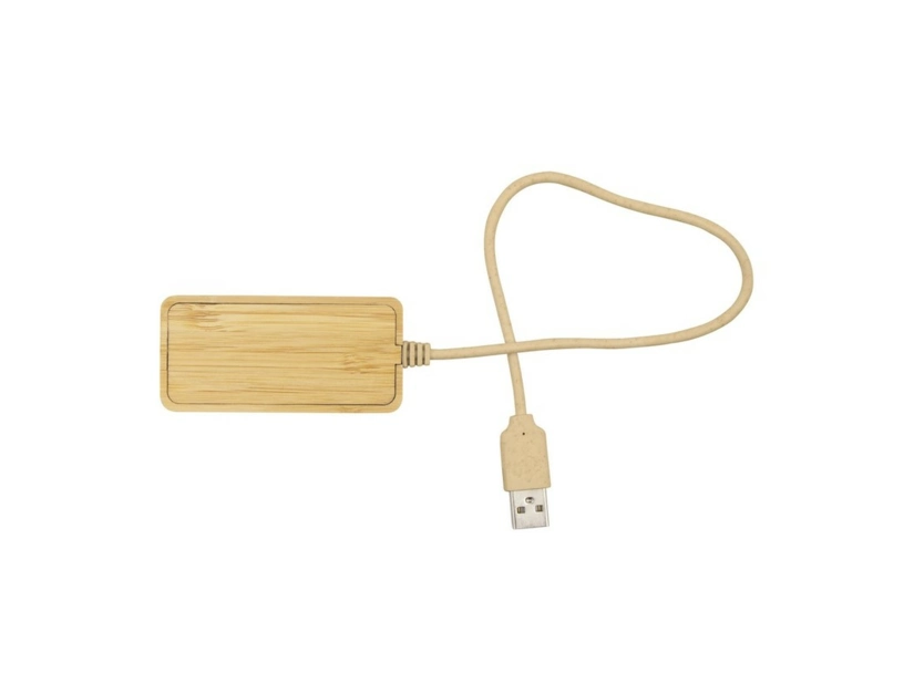 Bambusowy USB HUB i USB typu C B'RIGHT | Kenzie