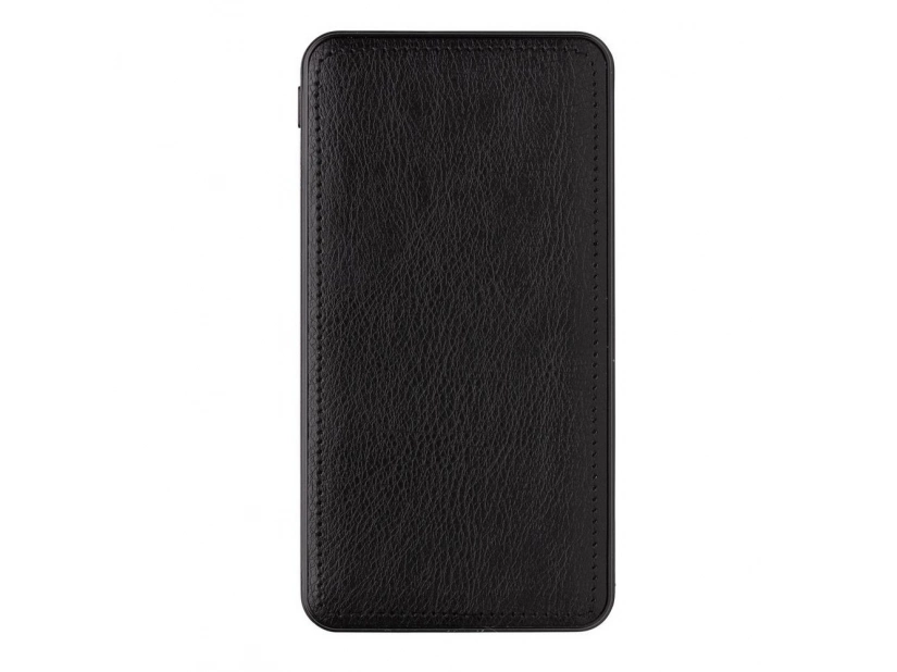 Elegancki power bank w obudowie ze skóry ekologicznej 