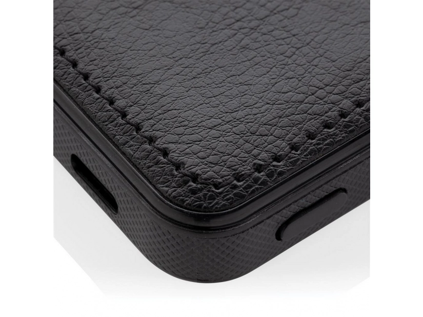Elegancki power bank w obudowie ze skóry ekologicznej 