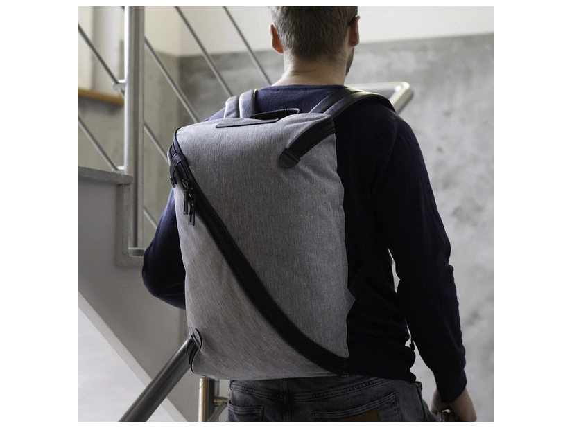 Plecak miejski Diagonal, szary