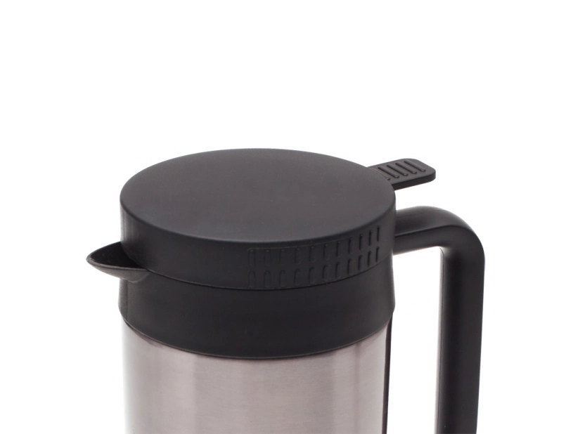 Termos konferencyjny z grawerem logo, pomeność 1.2 l, srebrny 