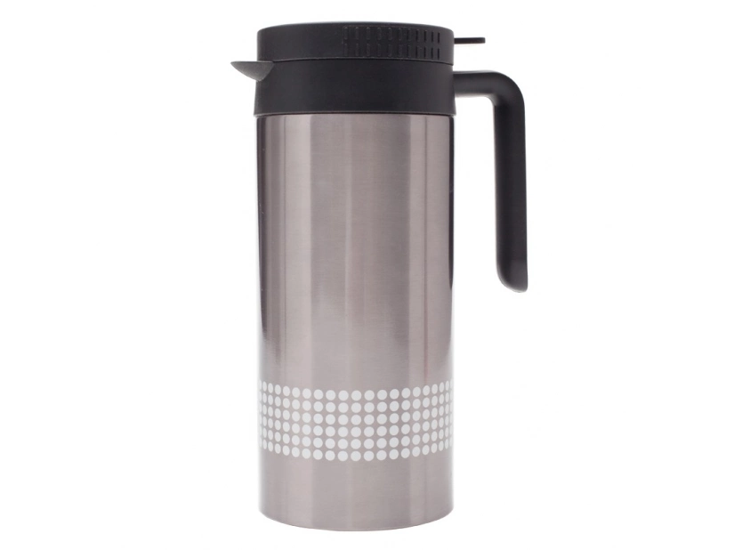 Termos konferencyjny z grawerem logo, pomeność 1.2 l, srebrny 