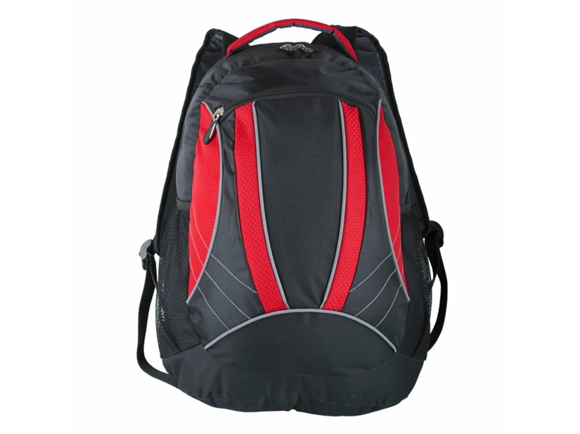 Plecak sportowy El Paso, czerwony/czarny