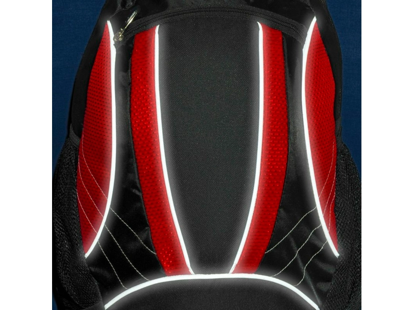 Plecak sportowy El Paso, czerwony/czarny