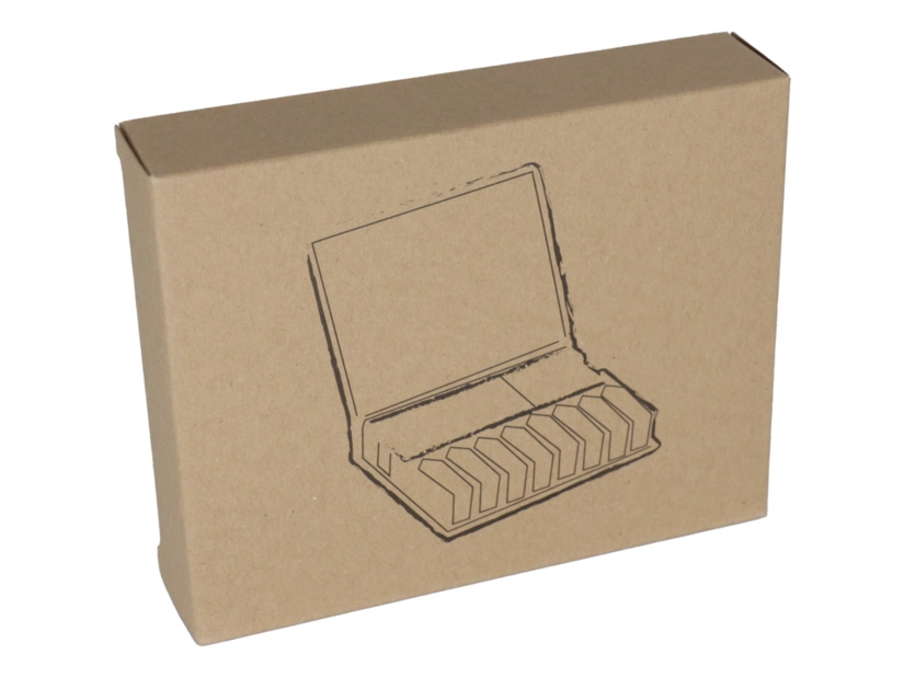 Karteczki samoprzylepne w etui z ekoskóry