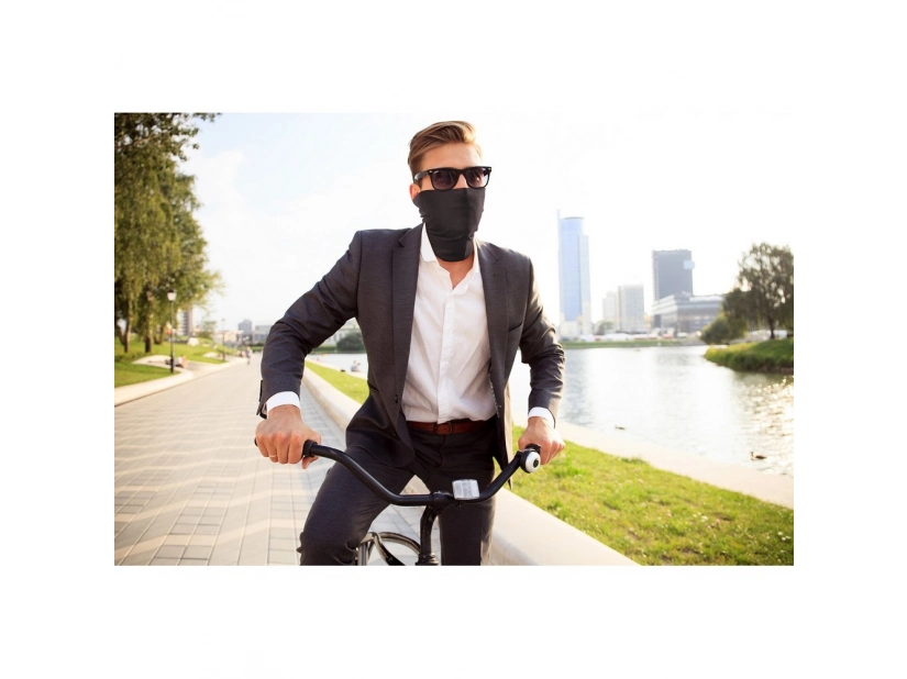 osłona na trwarz z logotypem