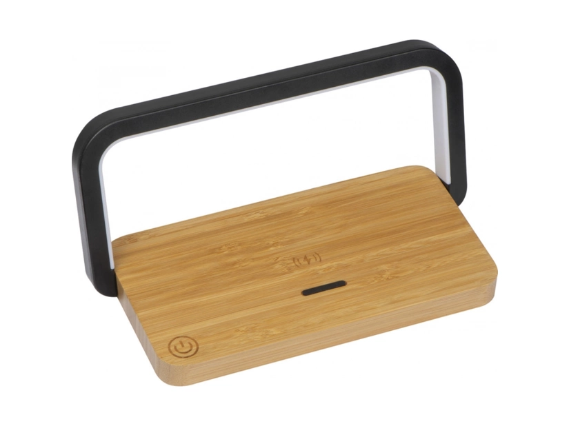 Ładowarka bezprzewodowa z bambusa