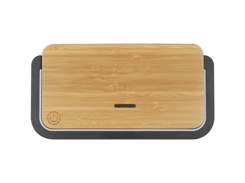 Ładowarka bezprzewodowa z bambusa
