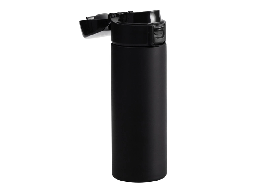 Czarny kubek termiczny Oslo 500 ml, czarny 